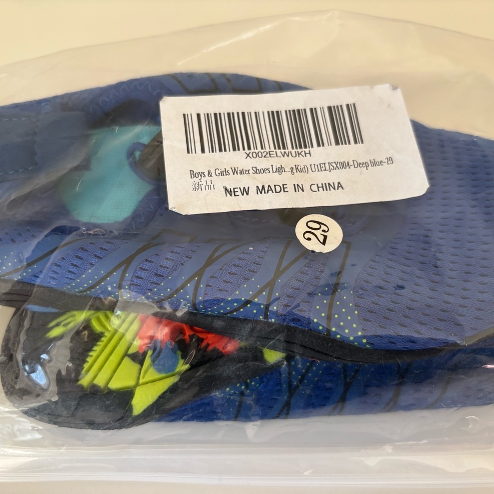 Blue Water Shoes for Kids